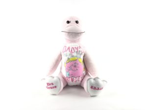 Handmade Duck Keepsake Made from Baby clothes