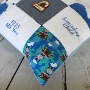 Loved ones clothes made into cushion keepsakes