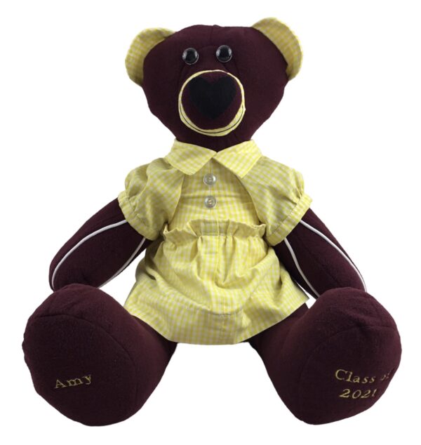 Memory Keepsakes, School Leavers Memory Bear, Graduation Bear