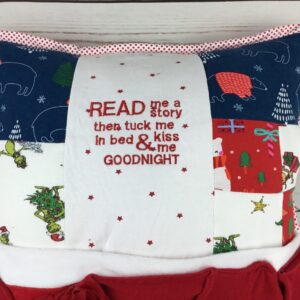 Custom made book cushion