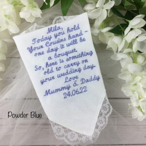 Wedding Day Handkerchief - Image 6