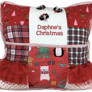 Christmas Reading Cushion Keepsake