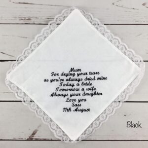 Wedding Day Handkerchief - Image 9