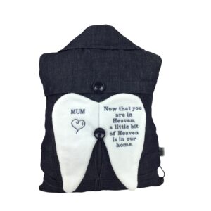 Memory Cushion Keepsake with Angel Wings - Image 2
